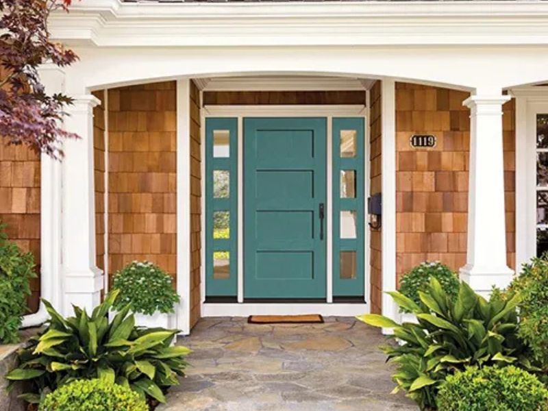 Transitional Front Entry Doors